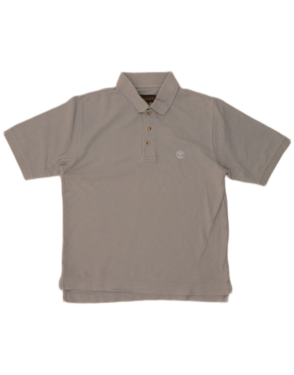 Timberland Polo Hombre Algodón Gris Medio