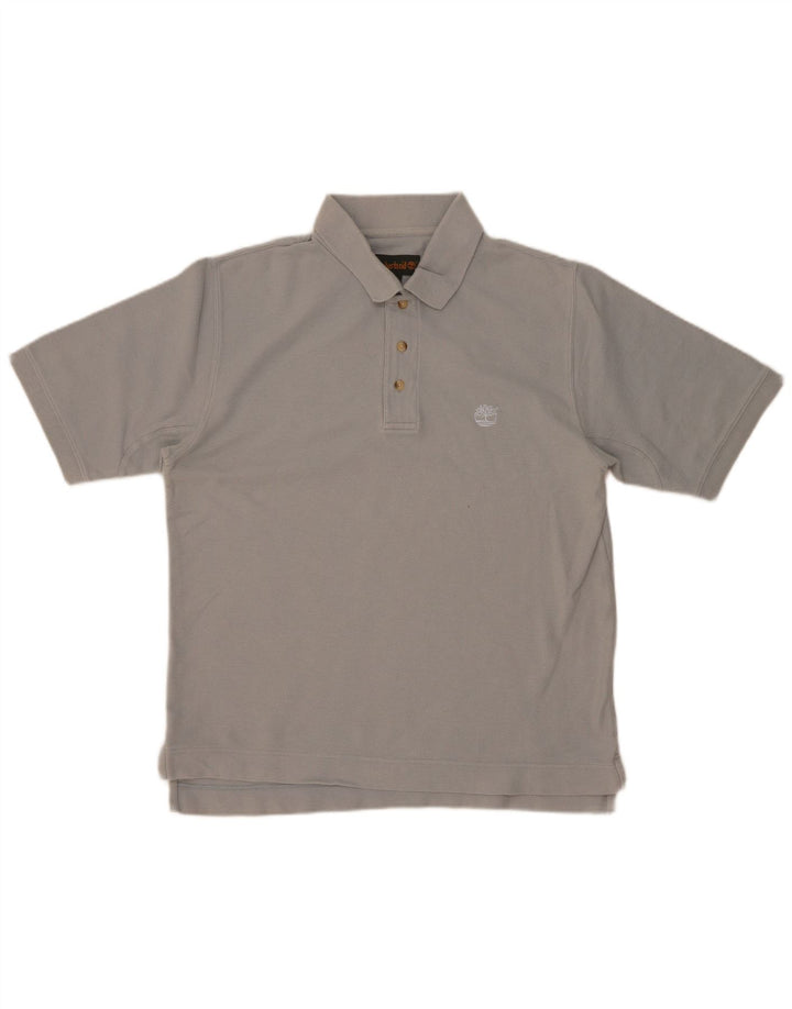 Timberland Polo Hombre Algodón Gris Medio