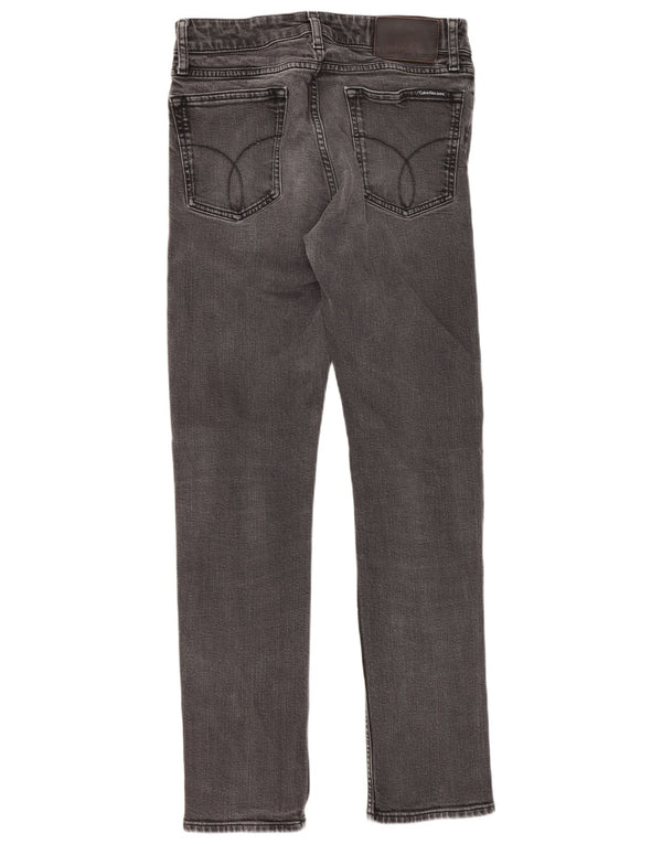 Calvin Klein Jeans Slim Fit para Mujer W28 L30 Algodón Gris