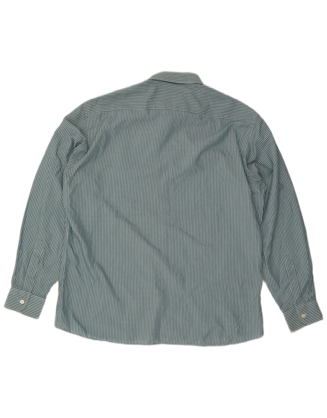 Pierre Cardin Camisa para hombre Talla 43 XL Azul Raya diplomática