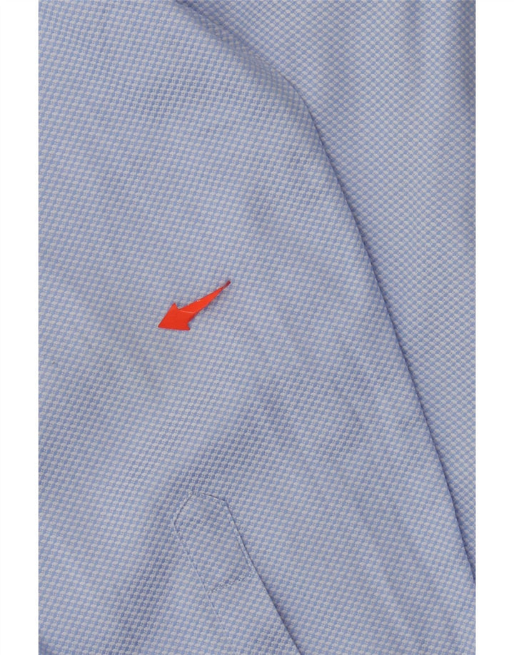 Boggi Camisa Milano Slim Fit para hombre Talla 41 16 Algodón azul grande