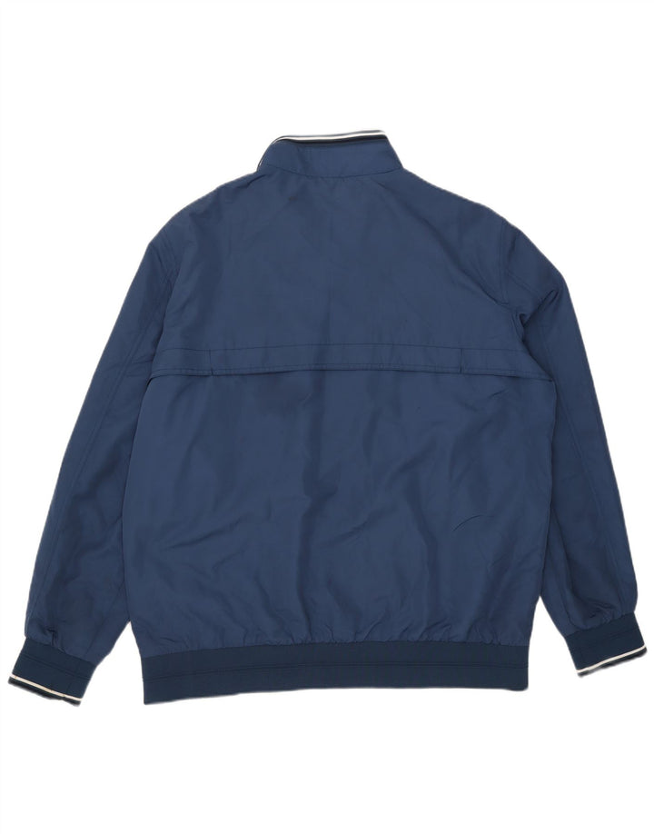 Marks & Spencer Chaqueta Bomber para Hombre UK 42 XL Poliéster Azul