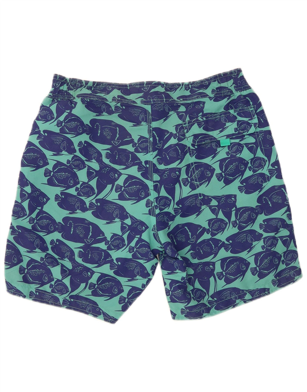 Bañador tipo shorts con estampado abstracto de Boden Poliéster azul medio