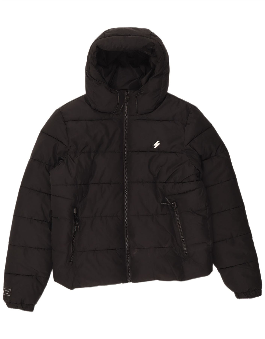 Superdry Chaqueta acolchada para hombre ES 44 2XL Poliéster negro
