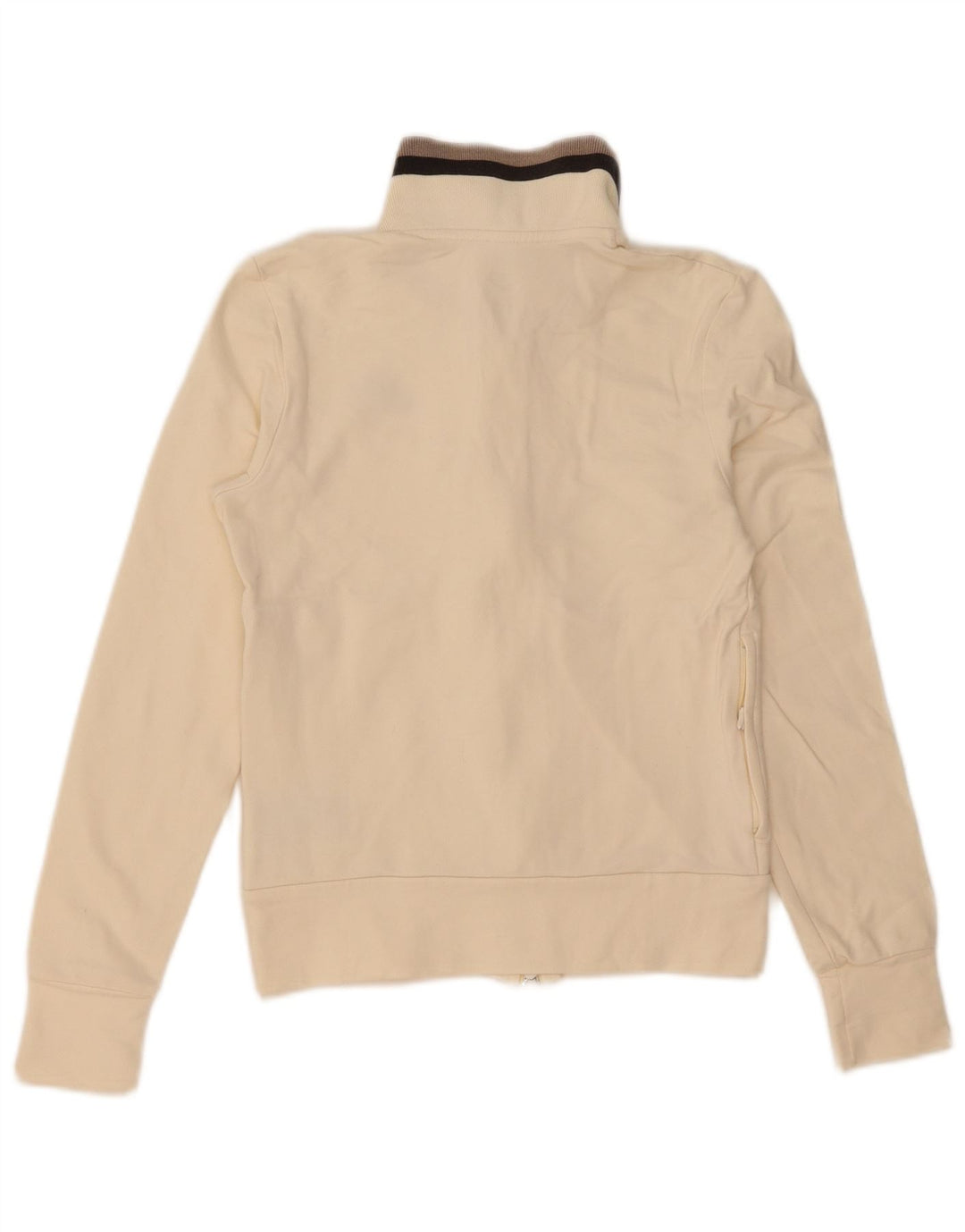 Nike - Chaqueta de chándal para mujer, talla 8/10, algodón blanco pequeño