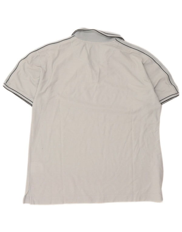 Lotto Polo para mujer UK 44 Grande Gris Algodón