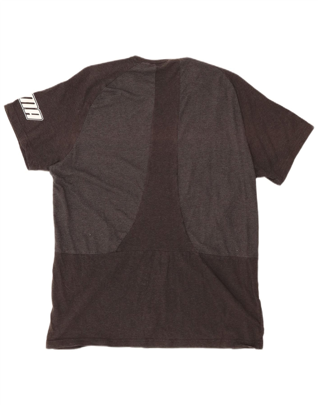 PUMA Camiseta gráfica para hombre Top 2XL Gris Colorblock
