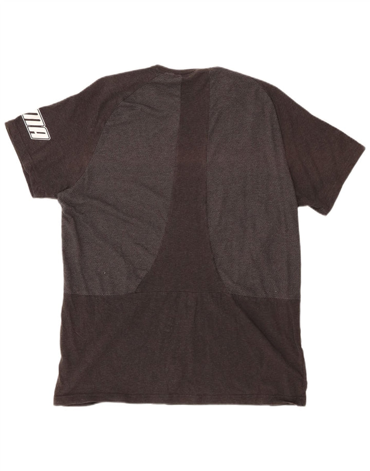 PUMA Camiseta gráfica para hombre Top 2XL Gris Colorblock