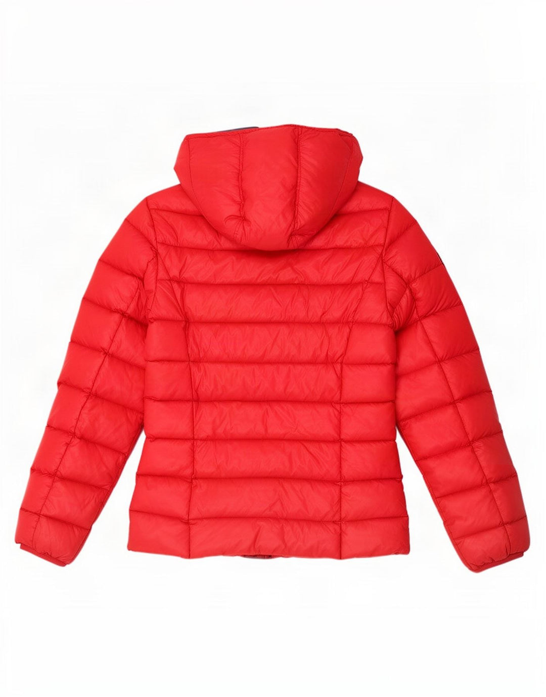 Playlife Chaqueta acolchada con capucha para mujer UK 10 Small Red Polyamide