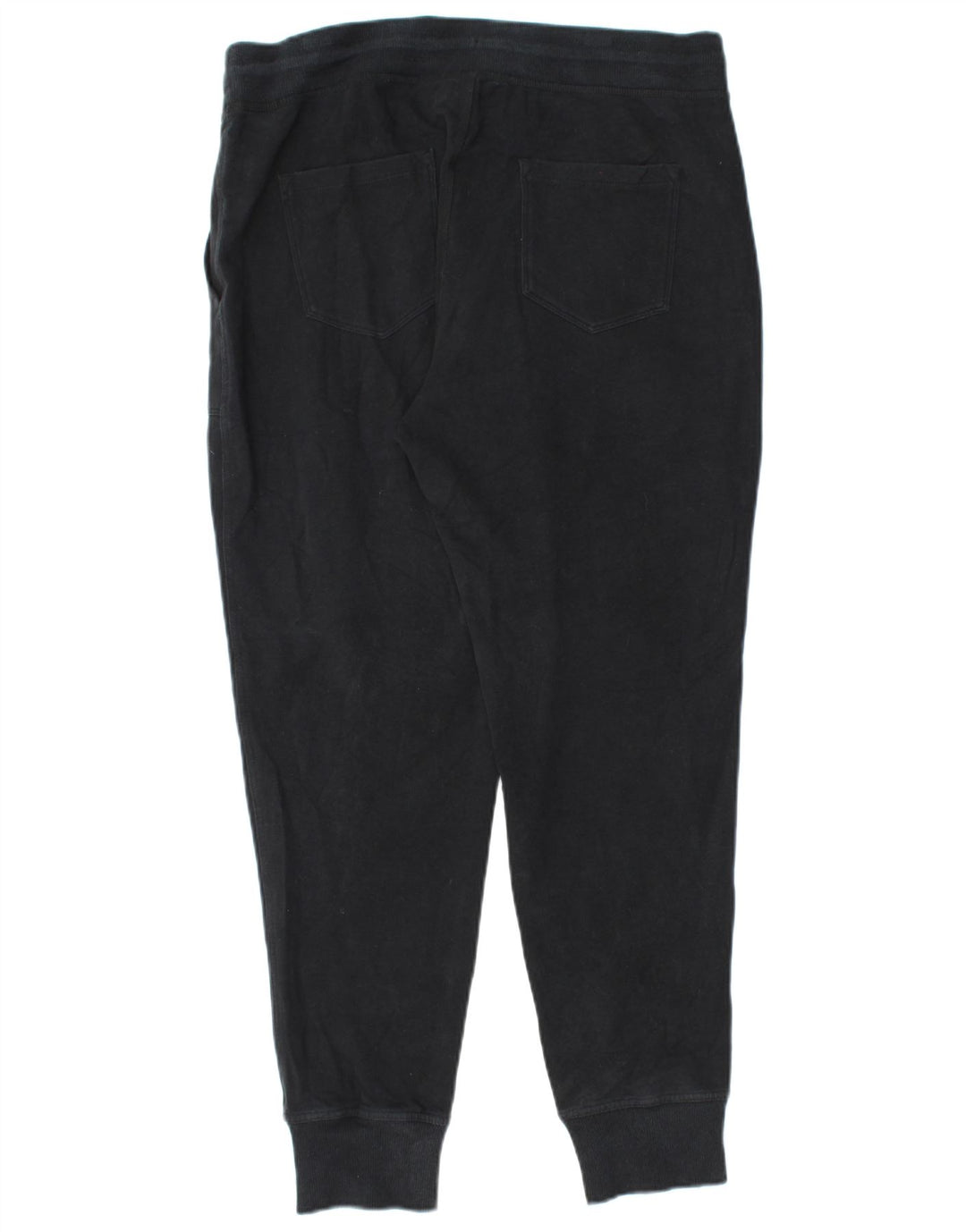 L.L.BEAN Pantalones de Chándal para Mujer Joggers UK 44 Mediano Negro Algodón