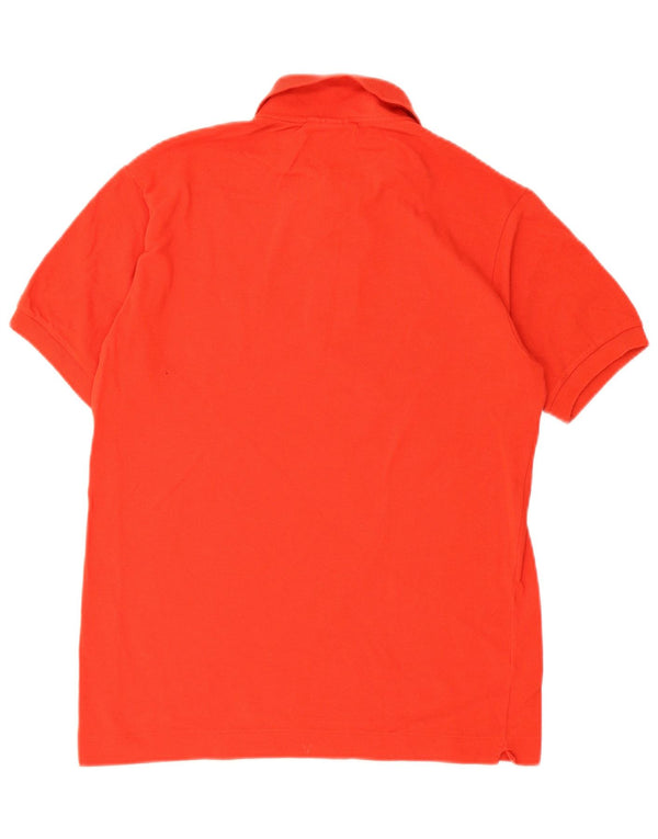 Lacoste Polo de ajuste clásico para hombre talla 3 pequeño algodón rojo