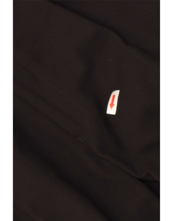 Marks & Spencer Pantalón de traje recto para hombre W32 L31 Poliéster negro