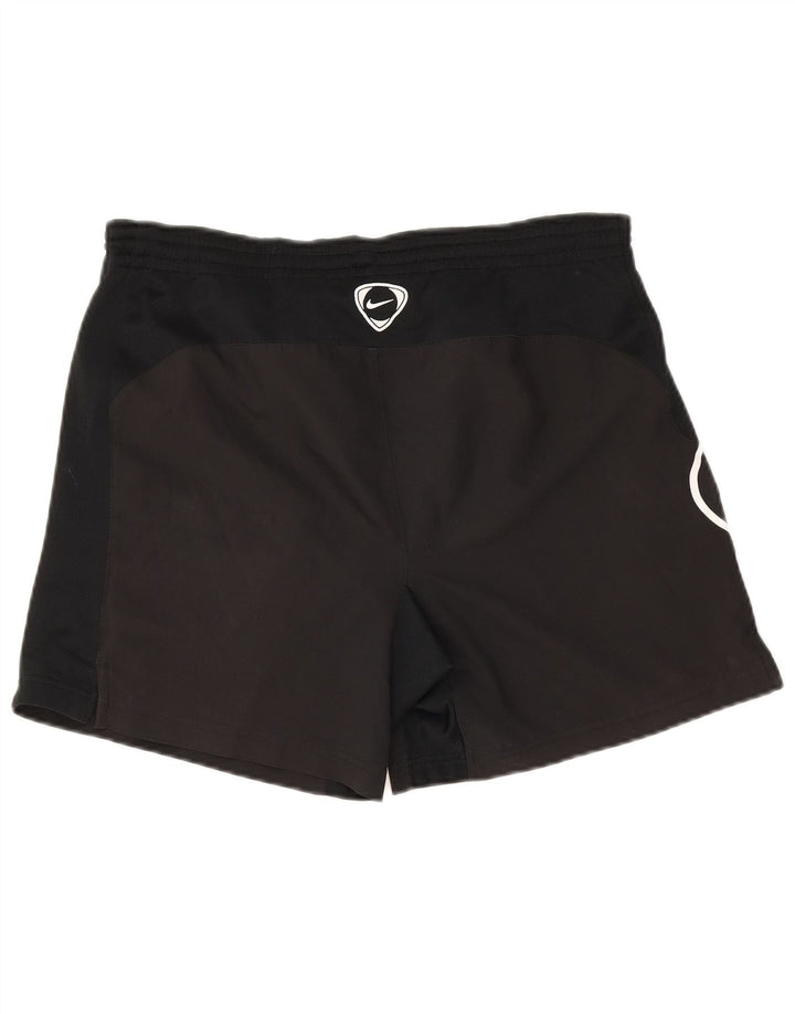 Nike Shorts deportivos con gráficos para hombre, talla pequeña, color negro