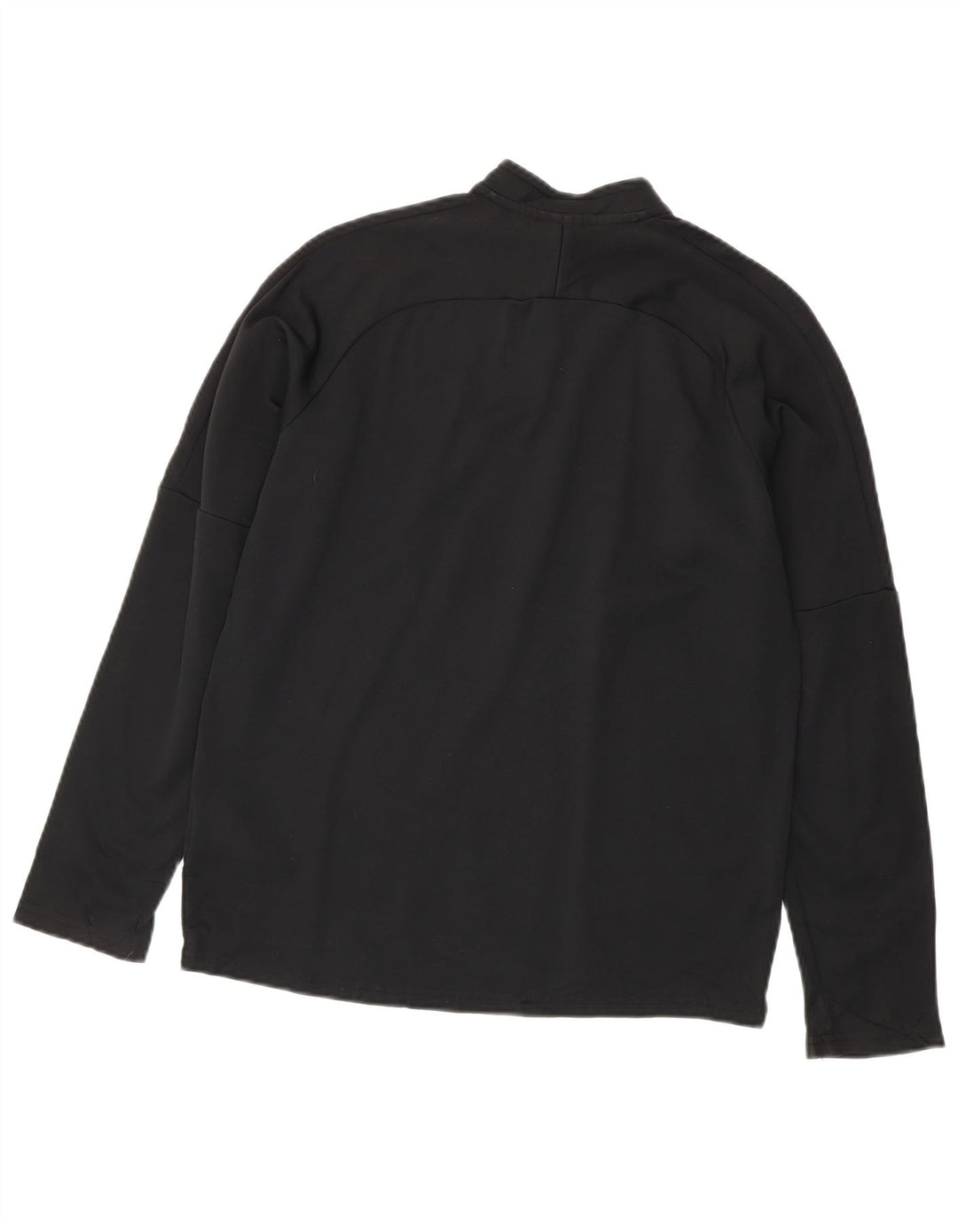 Nike Dri Fit - Chándal con cremallera y cuello para niños, 13-14 años, XL, negro