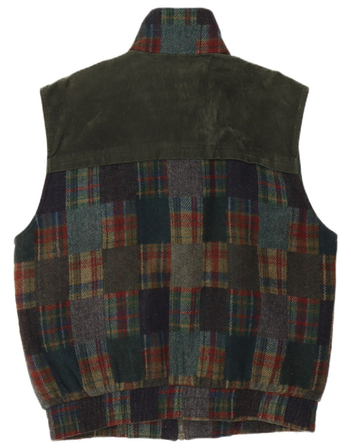Chaleco Pionier para hombre UK 42 XL Caqui Patchwork