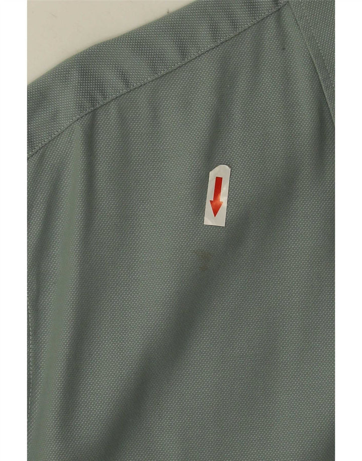 Camisa Lacoste Hombre Manga Corta Talla 45 XL Verde