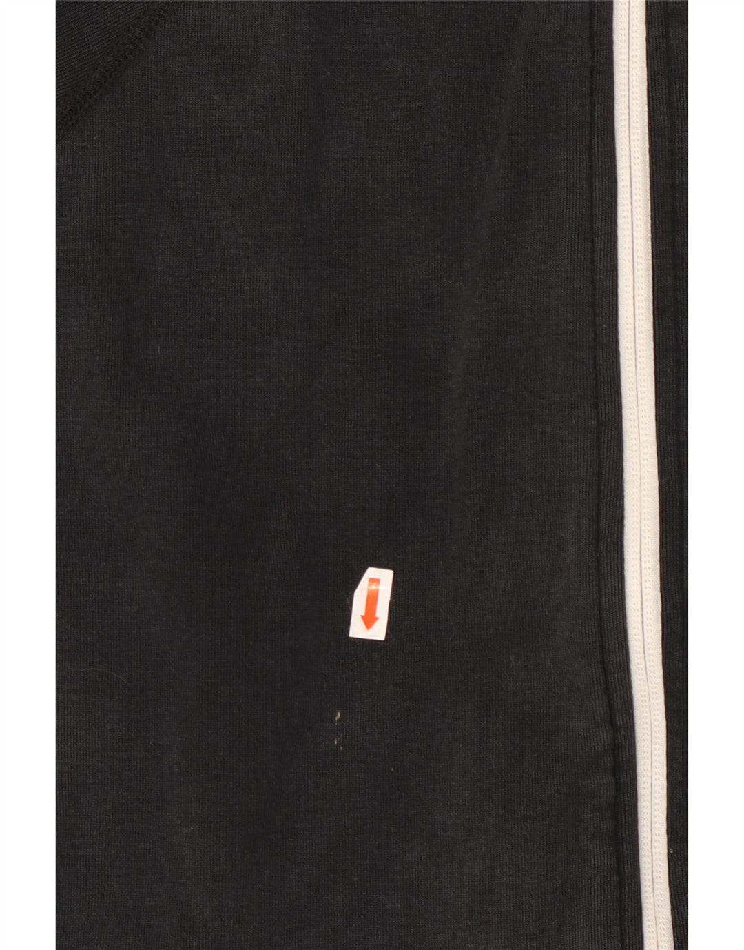 NIKE Sudadera con capucha y cremallera para mujer UK 46 Grande Algodón negro