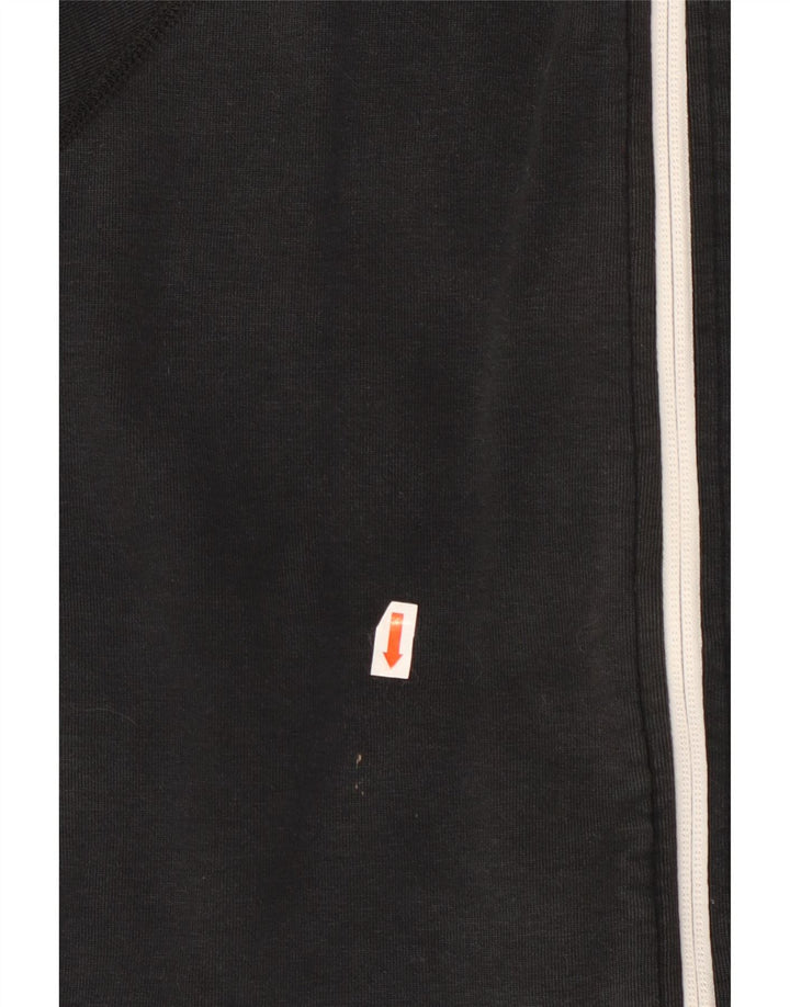 NIKE Sudadera con capucha y cremallera para mujer UK 46 Grande Algodón negro