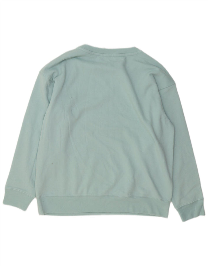 Calvin Klein Hombre Sudadera Jumper Grande Turquesa Algodón