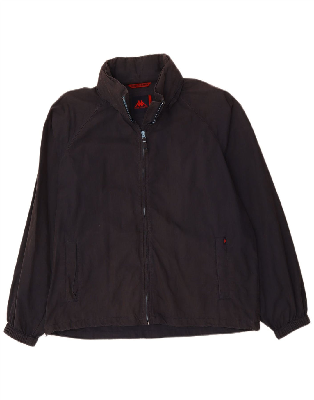 Kappa Chaqueta Bomber para Hombre UK 44 2XL Azul Marino Algodón