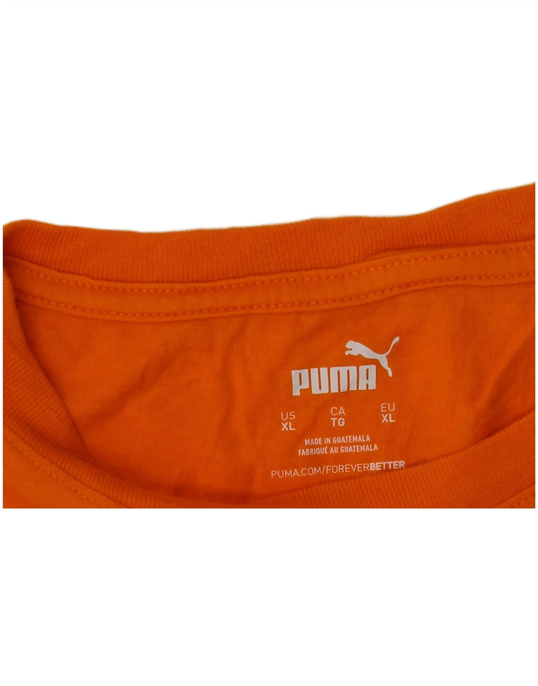 Puma Camiseta gráfica para hombre Top XL Naranja