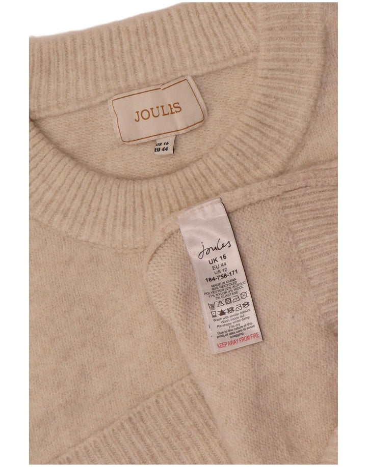 Camiseta sin mangas para mujer Joules UK 46 Poliéster beige grande