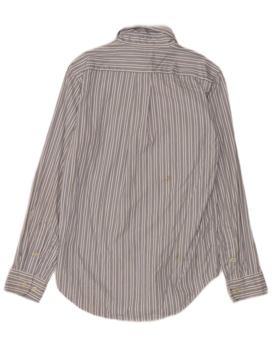 Ralph Lauren Camisa para hombre Talla 14 Algodón a rayas blancas pequeñas