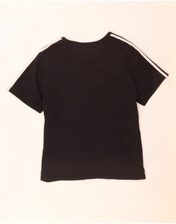 Adidas Camiseta Mujer Top UK 24/26 2XL Negro Algodón