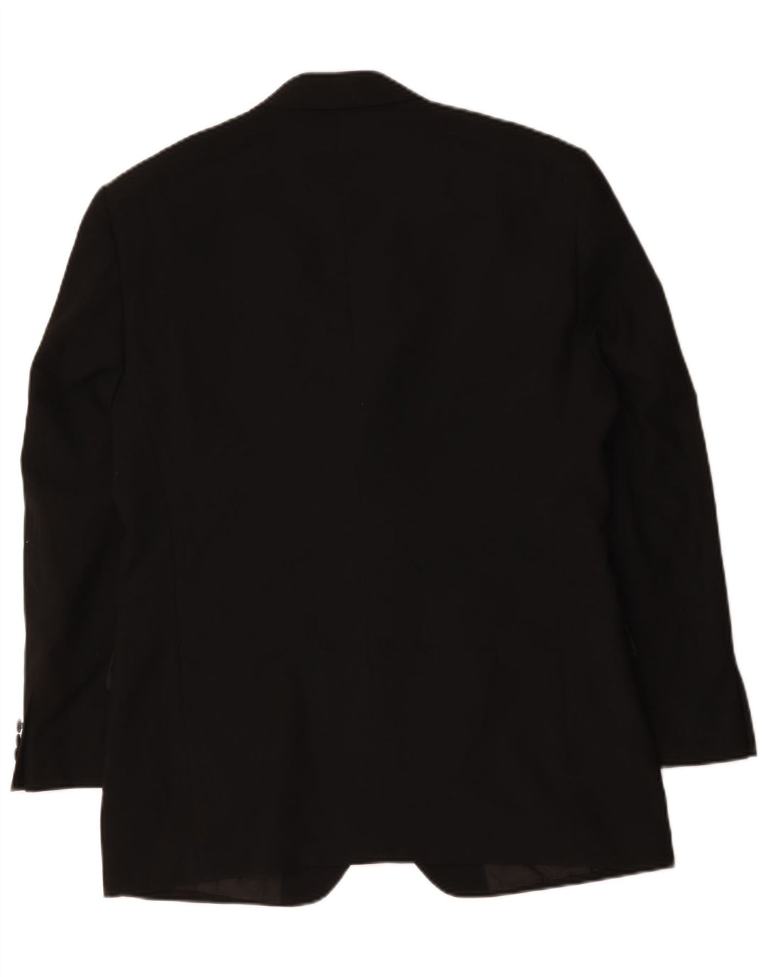Marks & Spencer Chaqueta tipo blazer de 2 botones para hombre UK 40 Mediano Poliéster negro