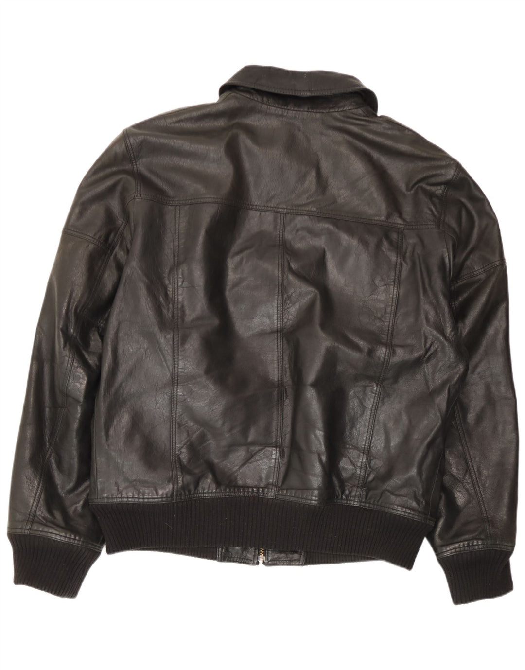 Conbipel Chaqueta de cuero para hombre IT 56 2XL Cuero negro