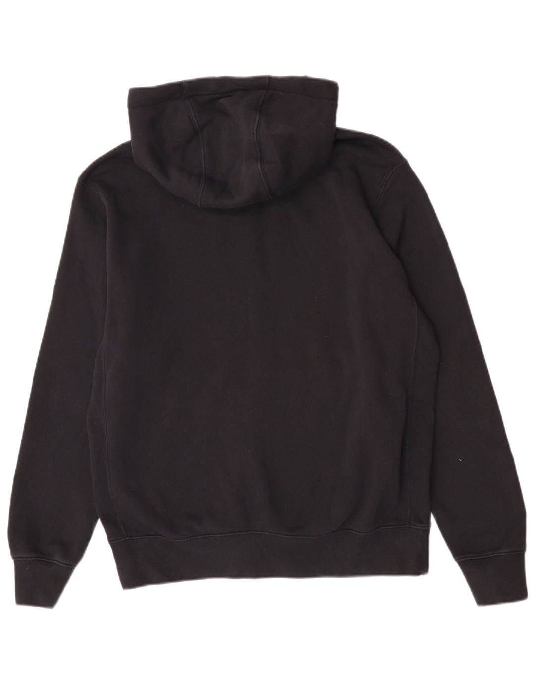 Nike - Sudadera con capucha y cremallera para hombre, talla mediana, algodón negro