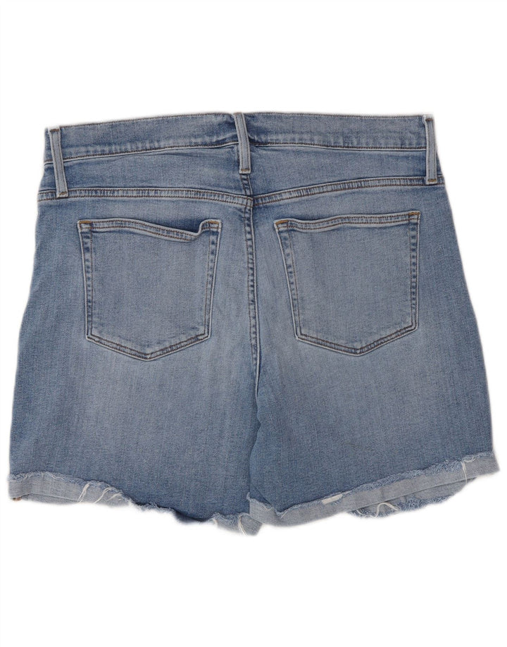 J. Crew Pantalones cortos de mezclilla para mujer W32 Azul grande