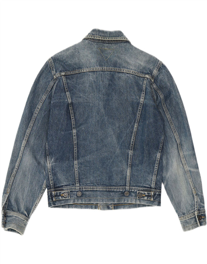 MELTIN' POT Boys Denim Jacket 10-11 Years Blue Cotton Vintage Meltin' Pot and Second-Hand Meltin' Pot from Messina Hembry 