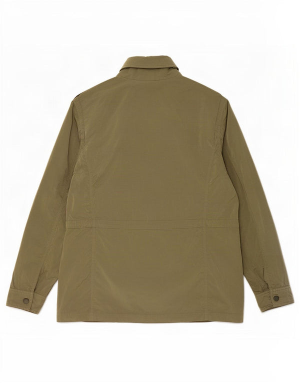 Superdry Chaqueta militar para hombre ES 42 XL Nylon caqui