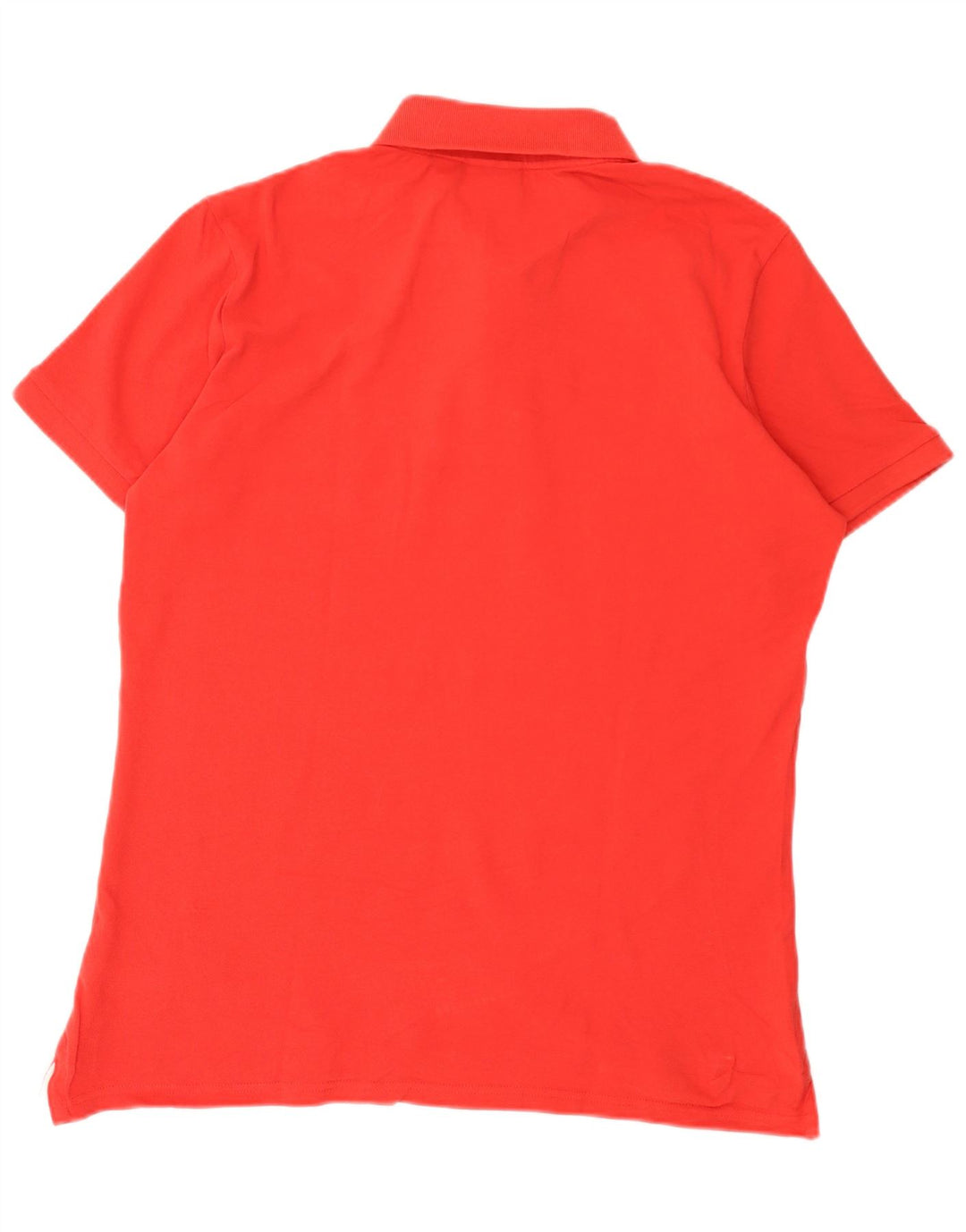 Diadora Polo Hombre Grande Rojo Algodón