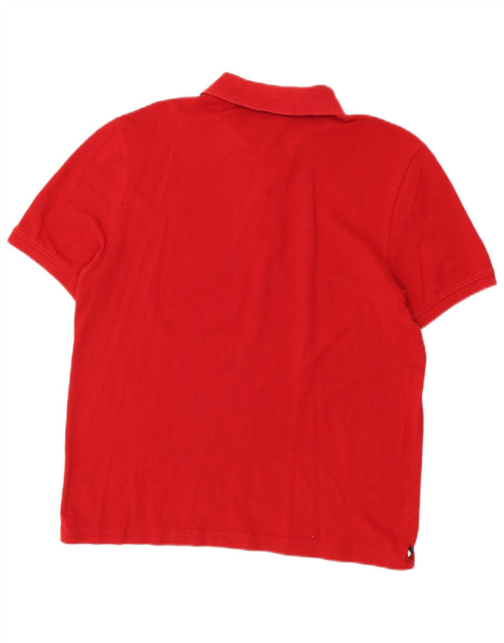 Asociación de Polo de EE. UU. Polo Hombre Rojo Mediano