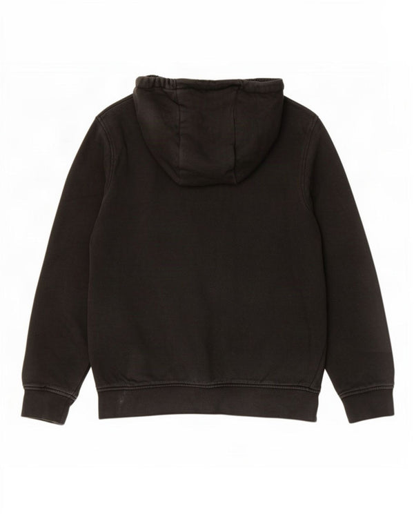 Lacoste Sudadera con capucha para hombre talla 4 mediana algodón negro