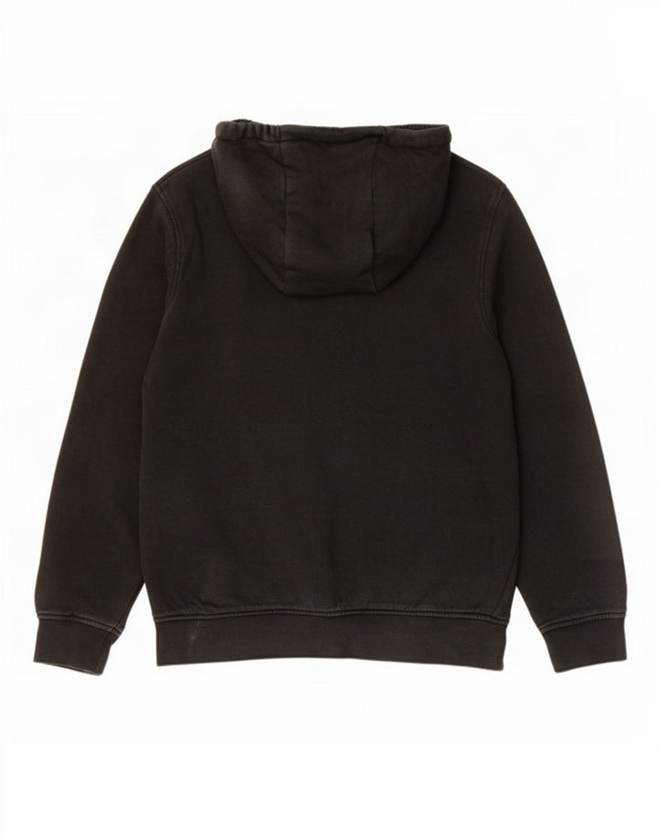 Lacoste Sudadera con capucha para hombre talla 4 mediana algodón negro