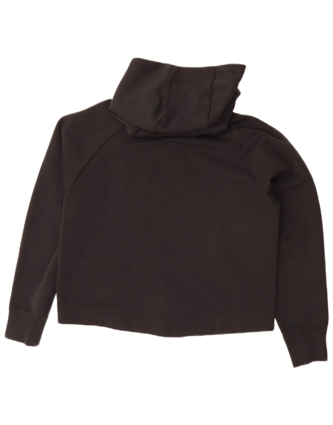 Nike Sudadera con capucha de gran tamaño con cremallera para mujer UK 10 Small Black