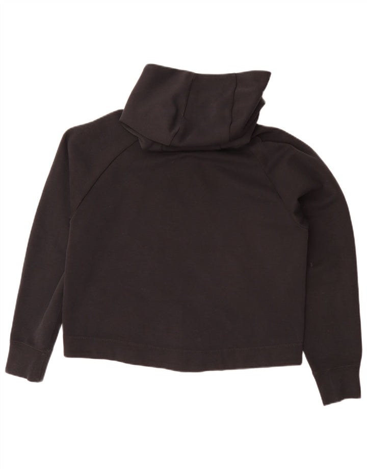 Nike Sudadera con capucha de gran tamaño con cremallera para mujer UK 10 Small Black