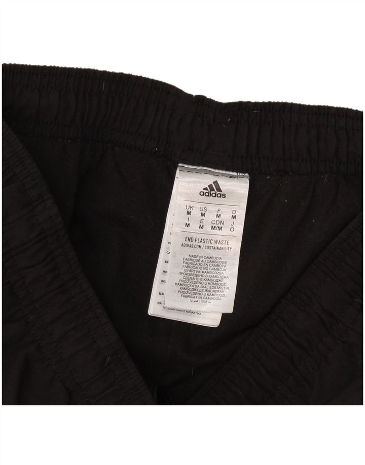 Adidas Hombre Pantalones De Chándal Joggers Medium Negro Poliéster