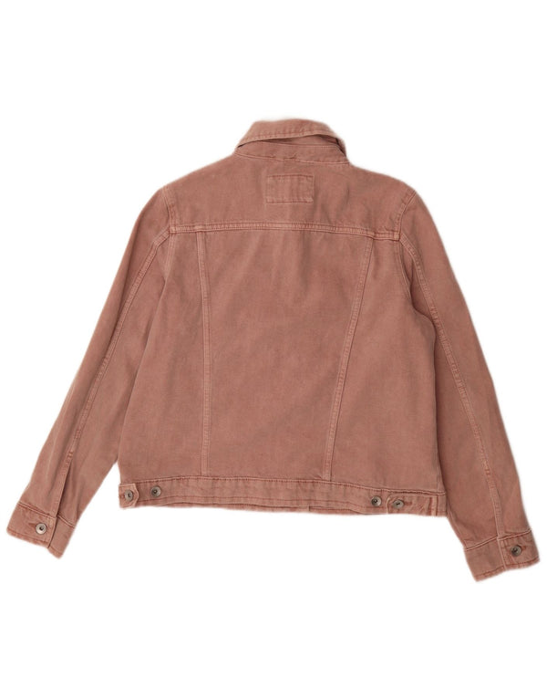 Marks & Spencer Chaqueta vaquera para mujer UK 12 Algodón rosa medio