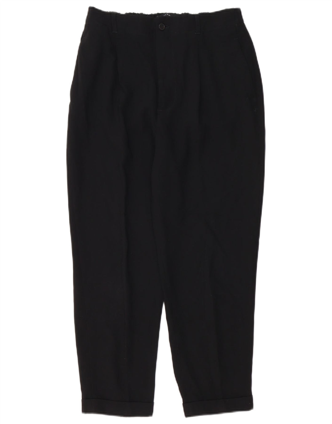 Zara Mujer Pantalones Cortos Pequeños W26 L24 Negro