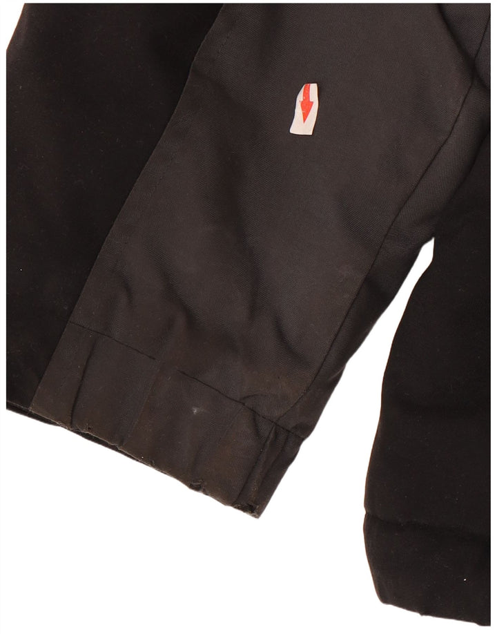 Nike Chubasquero para hombre UK 39/41 Medium Negro Colorblock Poliéster