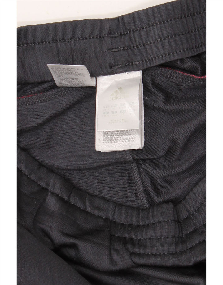 ADIDAS Pantalones de chándal para mujer UK 8/10 Small Gris Poliéster