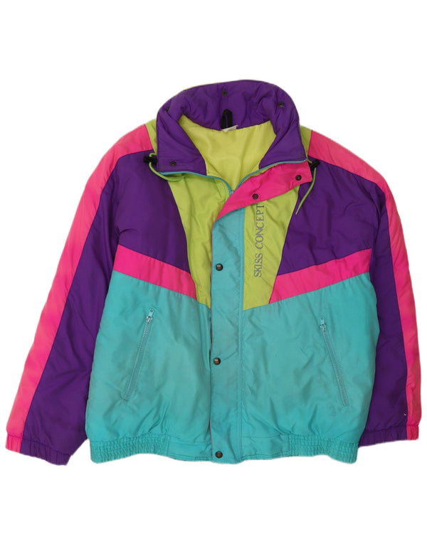 Skiss Chaqueta de esquí gráfica para hombre IT 50 Large multicolor colourblock