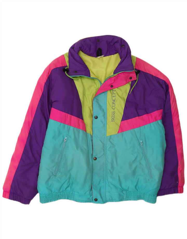 Skiss Chaqueta de esquí gráfica para hombre IT 50 Large multicolor colourblock