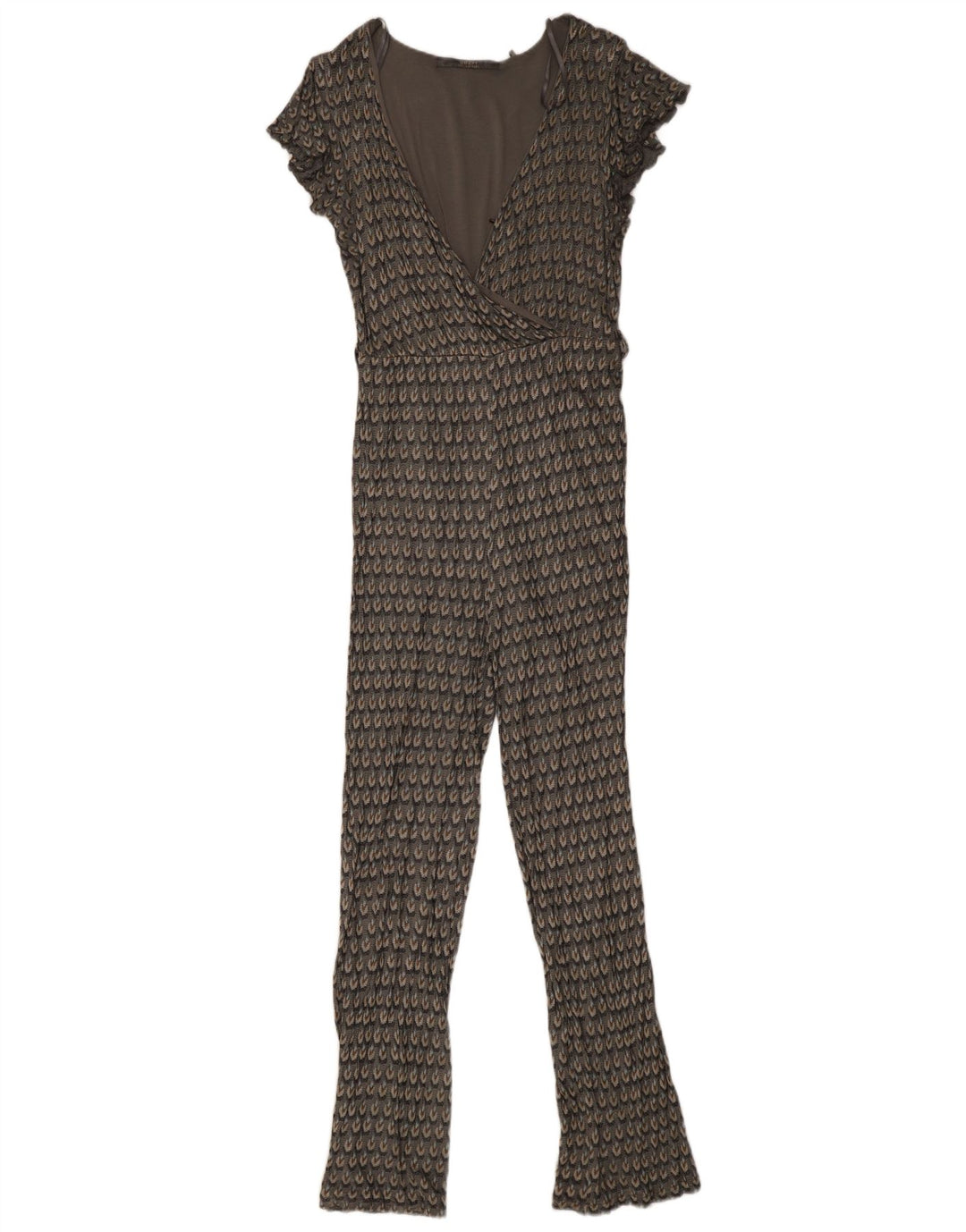 Guess Mono Mujer UK 10 Viscosa Geométrica Gris Pequeño