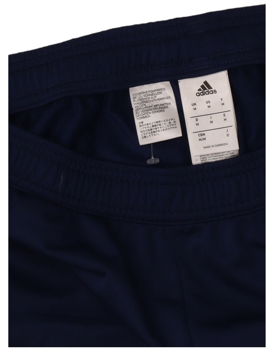 Pantalón De Chándal Adidas Hombre Medio Azul Marino Poliéster