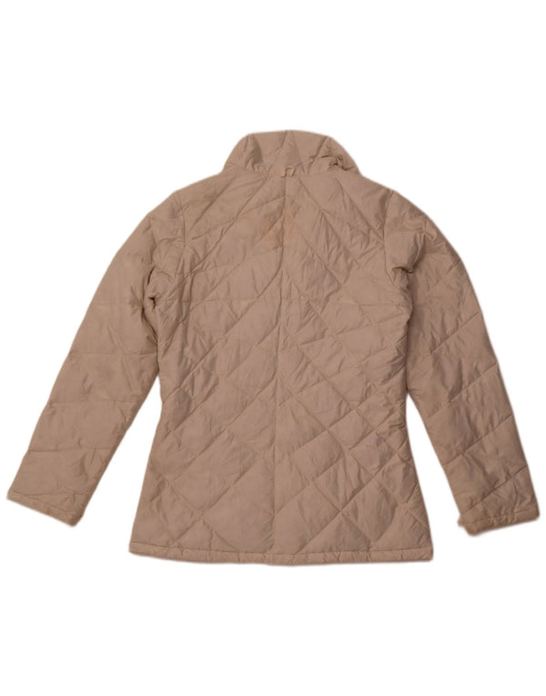 PATAGONIA Chaqueta acolchada para mujer UK 10 Small Off White Poliéster